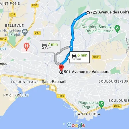 F3 Moderne Proche Marche Et * Saint-Raphael (Var)